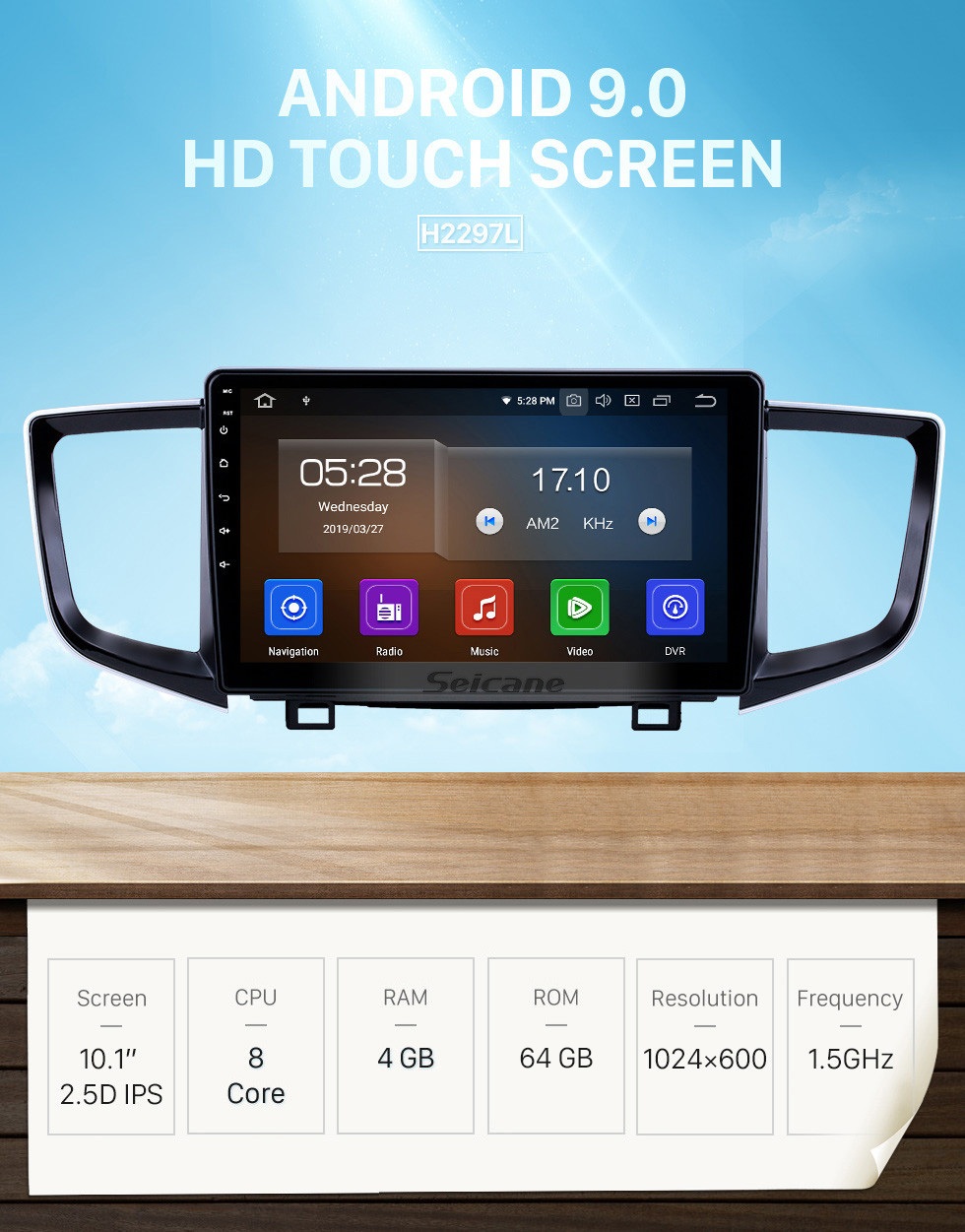 Seicane 10,1 zoll android 9,0 radio für 2016-2018 honda pilot bluetooth touchscreen gps navigation carplay usb aux unterstützung tpms dab + swc Seicane 10,1 zoll android 9,0 radio für 2016-2018 honda pilot bluetooth touchscreen gps navigation carplay usb aux unterstützung tpms dab + swc