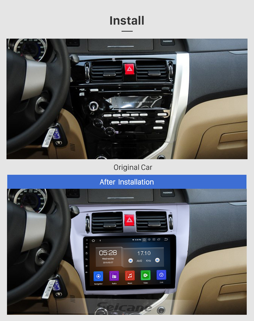 Seicane Android 9.0 9 polegadas GPS Navegação Rádio para 2013 2014 2015 Grande Muralha C30 com HD Touchscreen Carplay Bluetooth suporte TV Digital Seicane Android 9.0 9 polegadas GPS Navegação Rádio para 2013 2014 2015 Grande Muralha C30 com HD Touchscreen Carplay Bluetooth suporte TV Digital