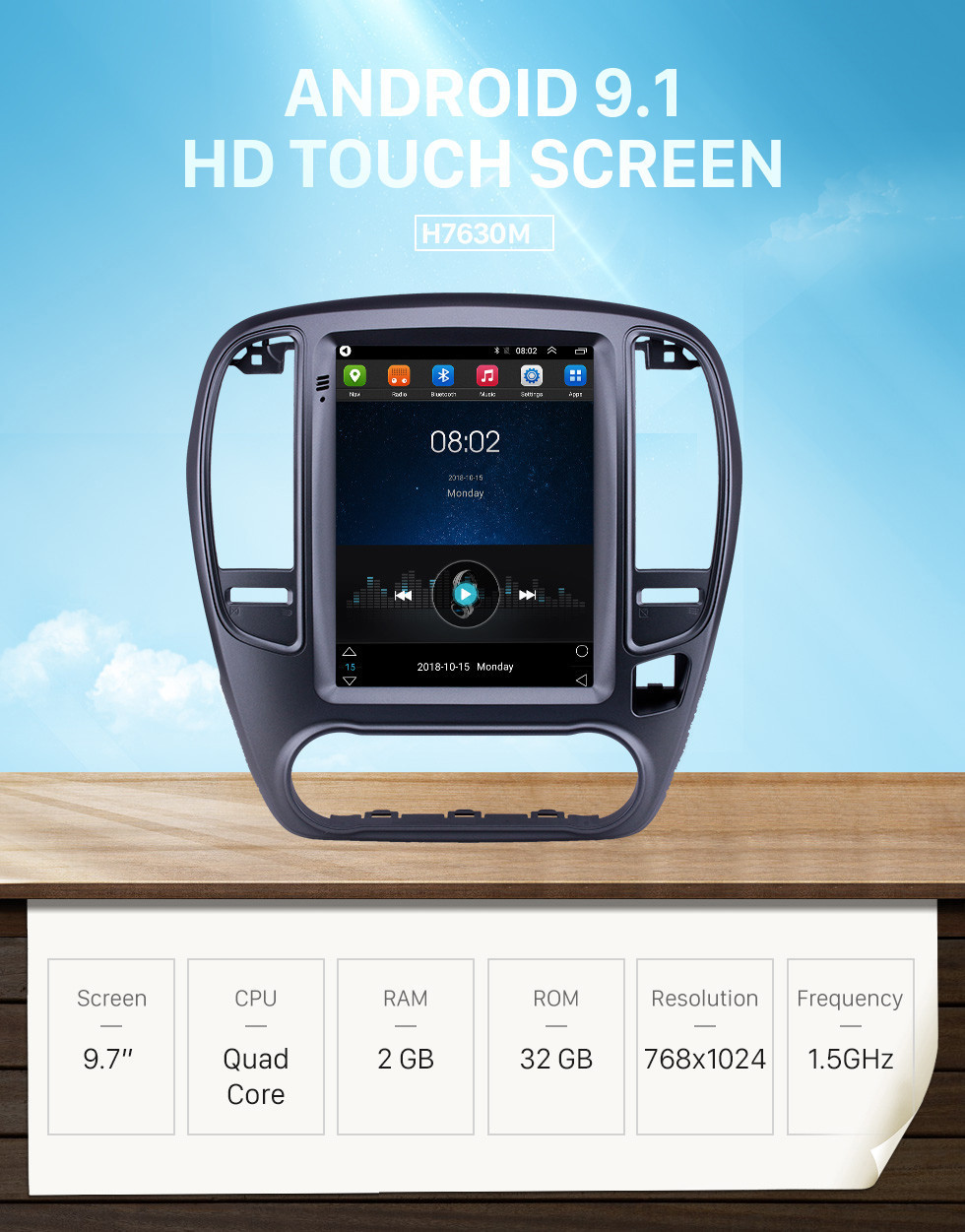 Seicane 2006-2012 Nissan Sylphy 9,7 Zoll Android 9.1 GPS Navigationsradio mit Touchscreen Bluetooth USB WIFI Unterstützung Carplay Rückfahrkamera Seicane 2006-2012 Nissan Sylphy 9,7 Zoll Android 9.1 GPS Navigationsradio mit Touchscreen Bluetooth USB WIFI Unterstützung Carplay Rückfahrkamera