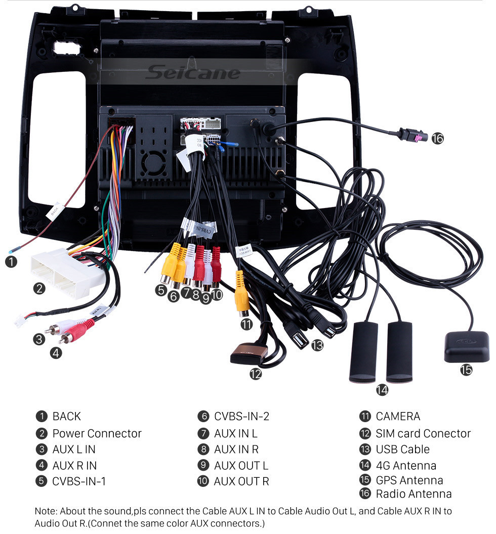 Seicane Android 9.1 9.7 polegadas Rádio de Navegação GPS para 2011-2016 Hyundai Elantra com HD Touchscreen Bluetooth AUX suporte Carplay DVR OBD2 Seicane Android 9.1 9.7 polegadas Rádio de Navegação GPS para 2011-2016 Hyundai Elantra com HD Touchscreen Bluetooth AUX suporte Carplay DVR OBD2