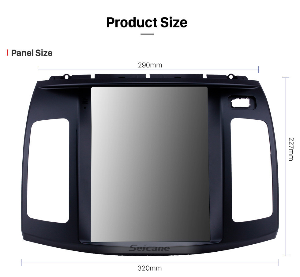 Seicane Android 9.1 9.7 polegadas Rádio de Navegação GPS para 2011-2016 Hyundai Elantra com HD Touchscreen Bluetooth AUX suporte Carplay DVR OBD2 Seicane Android 9.1 9.7 polegadas Rádio de Navegação GPS para 2011-2016 Hyundai Elantra com HD Touchscreen Bluetooth AUX suporte Carplay DVR OBD2