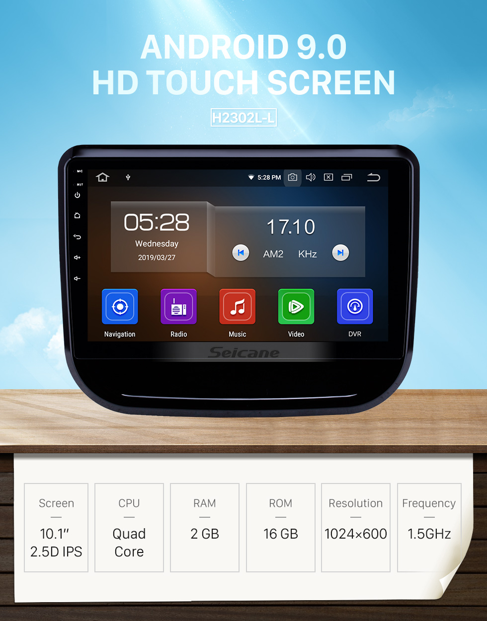 Seicane 10.1 pouces Android 9.0 Radio pour 2017-2018 Changan CS55 Bluetooth HD Écran tactile GPS Navigation Carplay support caméra de recul Seicane 10.1 pouces Android 9.0 Radio pour 2017-2018 Changan CS55 Bluetooth HD Écran tactile GPS Navigation Carplay support caméra de recul