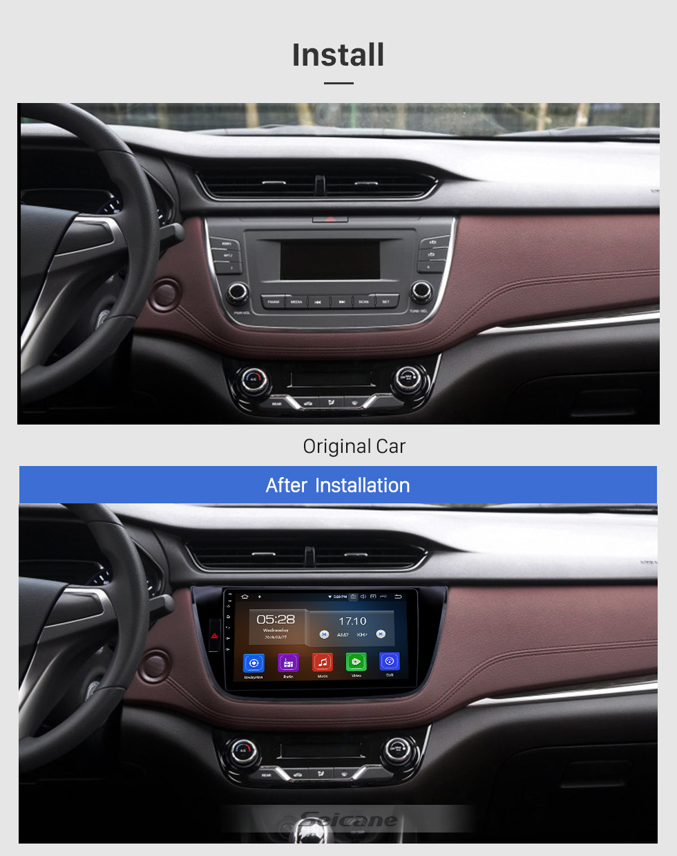 Seicane 10,1 zoll Android 9.0 Radio für 2017-2018 Changan LingXuan Bluetooth Touchscreen GPS Navigation Carplay USB AUX unterstützung TPMS SWC Seicane 10,1 zoll Android 9.0 Radio für 2017-2018 Changan LingXuan Bluetooth Touchscreen GPS Navigation Carplay USB AUX unterstützung TPMS SWC