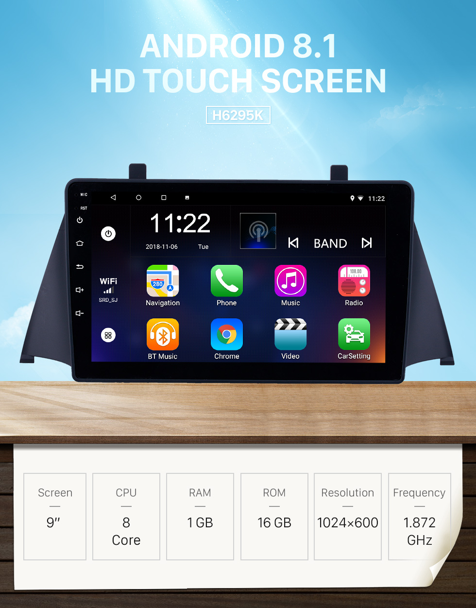 Seicane Écran tactile HD 9 pouces Android 8.1 Radio de navigation GPS pour 2015 Zotye Domy x5 avec support Bluetooth AUX WIFI Carplay DAB + DVR TPMS Seicane Écran tactile HD 9 pouces Android 8.1 Radio de navigation GPS pour 2015 Zotye Domy x5 avec support Bluetooth AUX WIFI Carplay DAB + DVR TPMS