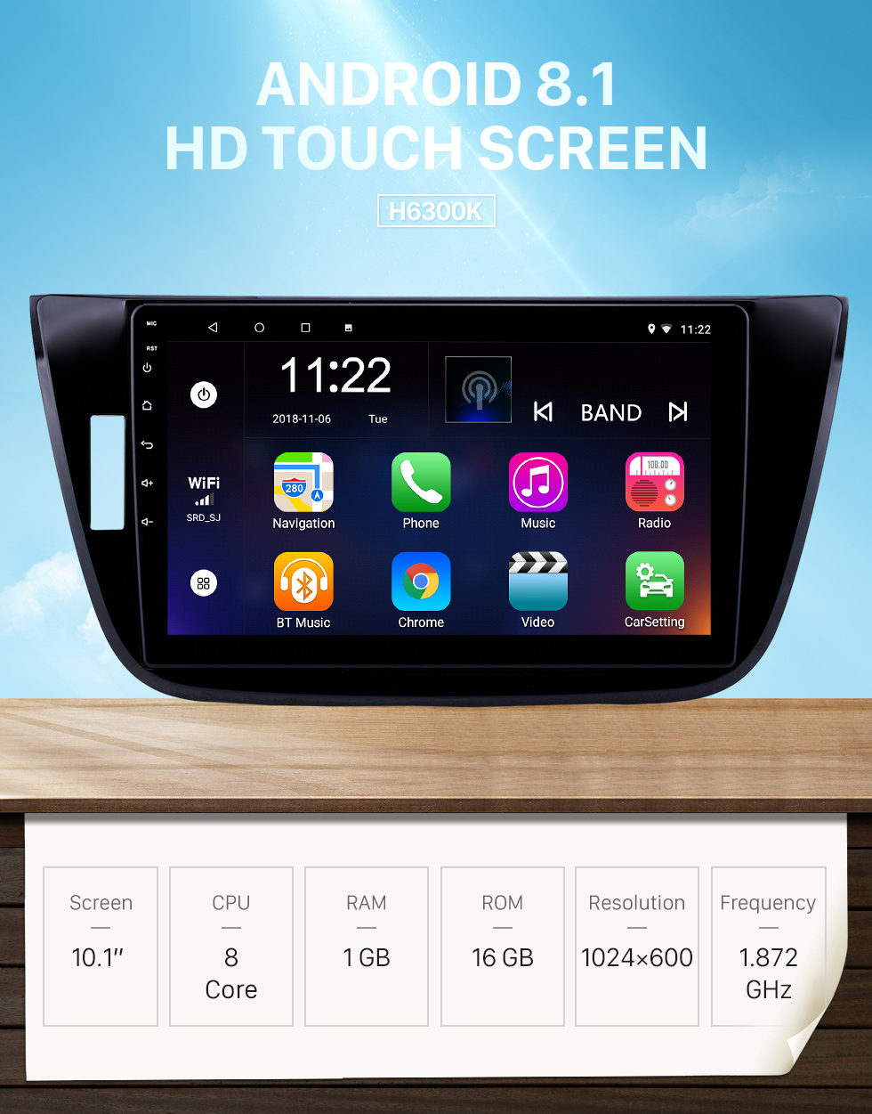 Seicane 10,1 Zoll Android 8.1 HD Touchscreen GPS Navigationsradio für 2017-2018 Changan LingXuan mit Bluetooth-Unterstützung Carplay Mirror Link Seicane 10,1 Zoll Android 8.1 HD Touchscreen GPS Navigationsradio für 2017-2018 Changan LingXuan mit Bluetooth-Unterstützung Carplay Mirror Link