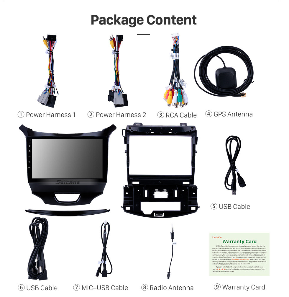 Seicane 2015-2018 chevy Chevrolet Cruze Android 9.0 9 polegada Navegação GPS Rádio Bluetooth HD Touchscreen WIFI USB Carplay suporte TV Digital Seicane 2015-2018 chevy Chevrolet Cruze Android 9.0 9 polegada Navegação GPS Rádio Bluetooth HD Touchscreen WIFI USB Carplay suporte TV Digital