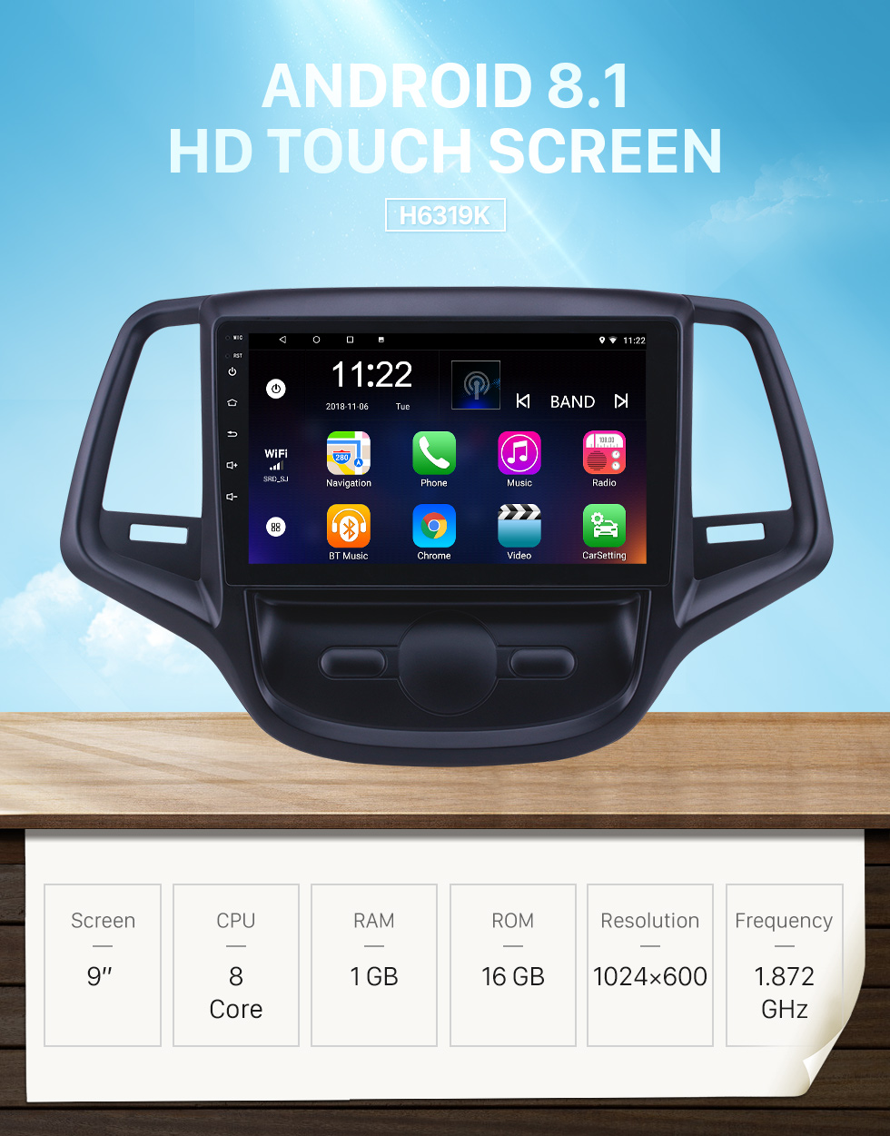 Seicane OEM 9 pouces Android 8.1 Radio pour 2015 Changan EADO Bluetooth WIFI HD écran tactile soutien à la navigation GPS Carplay DVR caméra arrière Seicane OEM 9 pouces Android 8.1 Radio pour 2015 Changan EADO Bluetooth WIFI HD écran tactile soutien à la navigation GPS Carplay DVR caméra arrière