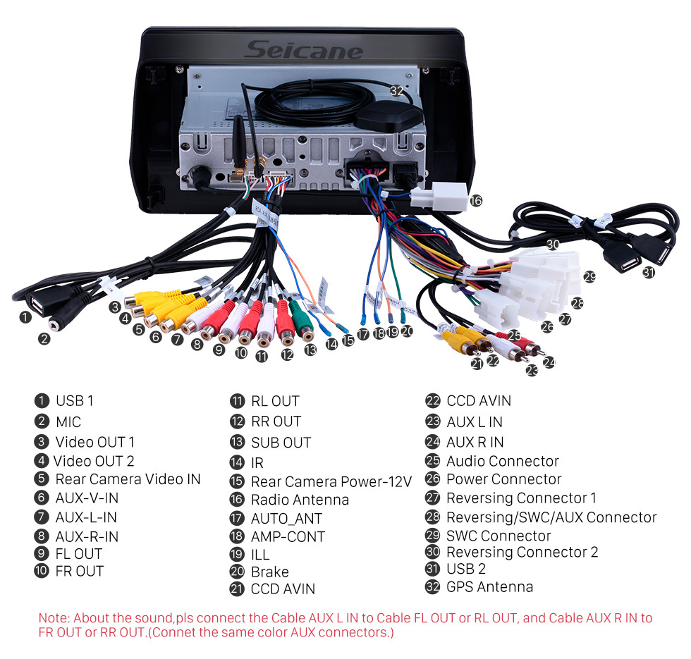 Seicane 10,1 polegadas Android 9.0 Navegação GPS Radio para 2009-2012 Toyota desejo Bluetooth HD Touchscreen Carplay apoio câmera de backup Seicane 10,1 polegadas Android 9.0 Navegação GPS Radio para 2009-2012 Toyota desejo Bluetooth HD Touchscreen Carplay apoio câmera de backup
