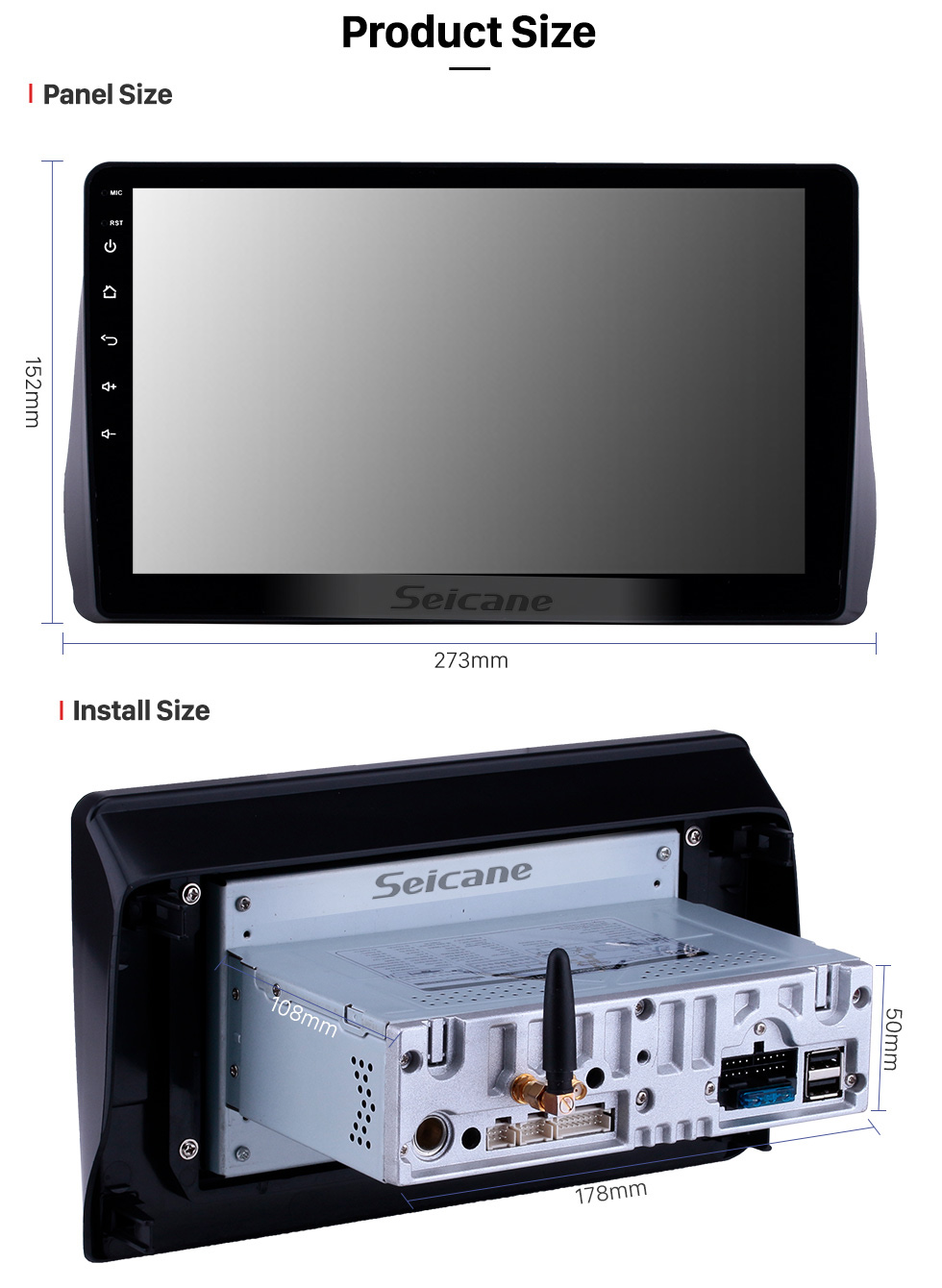 Seicane 10,1 polegadas Android 9.0 Navegação GPS Radio para 2009-2012 Toyota desejo Bluetooth HD Touchscreen Carplay apoio câmera de backup Seicane 10,1 polegadas Android 9.0 Navegação GPS Radio para 2009-2012 Toyota desejo Bluetooth HD Touchscreen Carplay apoio câmera de backup