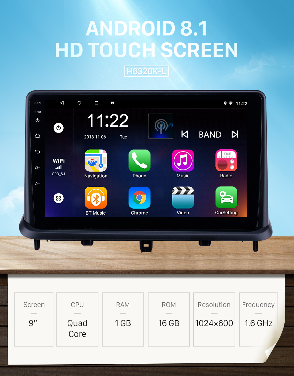 Seicane OEM 9 Zoll Android 8.1 Radio für 2015 Changan Alsvin V7 Bluetooth HD Touchscreen GPS Navigation Unterstützung Carplay Rückfahrkamera Seicane OEM 9 Zoll Android 8.1 Radio für 2015 Changan Alsvin V7 Bluetooth HD Touchscreen GPS Navigation Unterstützung Carplay Rückfahrkamera