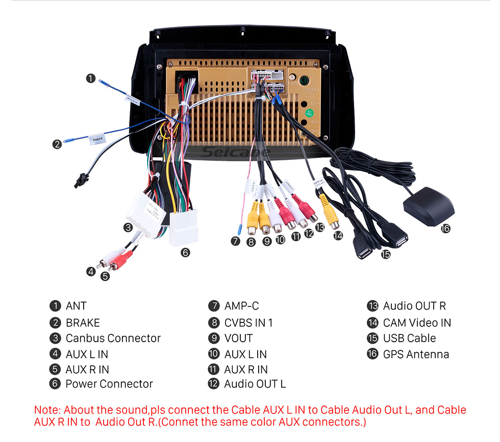 Seicane 2009-2016 Renault Koleos Android 8.1 Tela Sensível Ao Toque de HD de 9 polegada Unidade de Cabeça Bluetooth Rádio de Navegação GPS com suporte AUX OBD2 SWC Carplay Seicane 2009-2016 Renault Koleos Android 8.1 Tela Sensível Ao Toque de HD de 9 polegada Unidade de Cabeça Bluetooth Rádio de Navegação GPS com suporte AUX OBD2 SWC Carplay