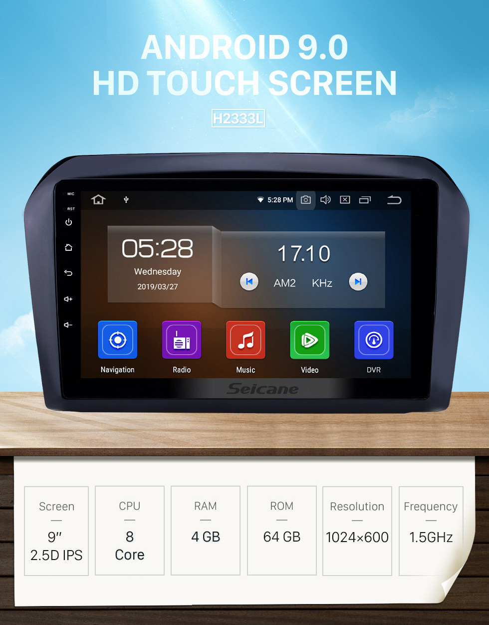 Seicane 2013-2017 VW Volkswagen Jetta Android 9.0 9 inch GPS Navigation Radio Bluetooth HD Touchscreen USB Carplay support Digital TV Seicane 2013-2017 VW Volkswagen Jetta Android 9.0 9 inch GPS Navigation Radio Bluetooth HD Touchscreen USB Carplay support Digital TV