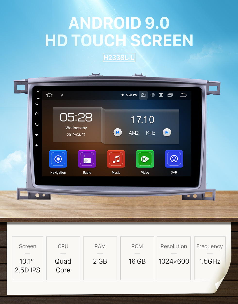 Seicane 10,1-дюймовый Android 9.0 радио для 2006 Toyota Cruiser Bluetooth с сенсорным экраном GPS-навигация Carplay USB AUX с поддержкой TPMS DAB + SWC Seicane 10,1-дюймовый Android 9.0 радио для 2006 Toyota Cruiser Bluetooth с сенсорным экраном GPS-навигация Carplay USB AUX с поддержкой TPMS DAB + SWC