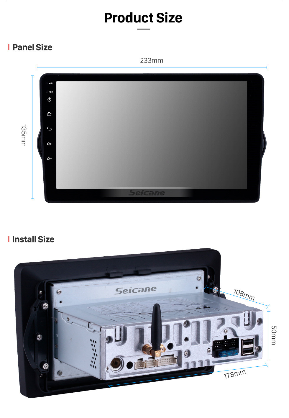 Seicane 9 Zoll Android 9.0 GPS Navigationsradio für 2015-2018 Fiat EGEA mit HD Touchscreen Carplay AUX Bluetooth Unterstützung 1080P Seicane 9 Zoll Android 9.0 GPS Navigationsradio für 2015-2018 Fiat EGEA mit HD Touchscreen Carplay AUX Bluetooth Unterstützung 1080P