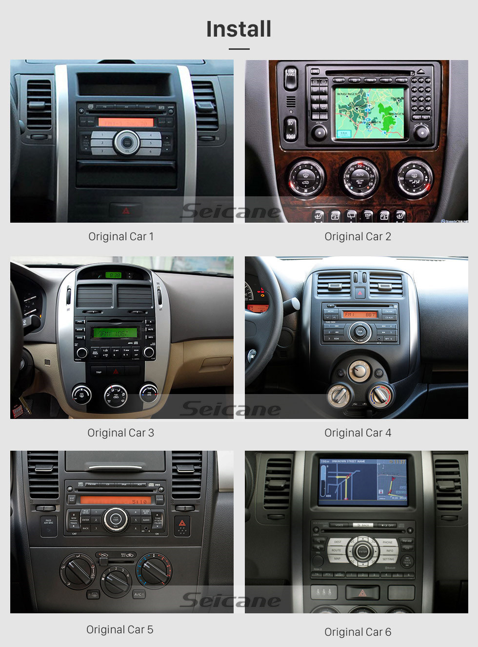 Seicane 10.1 pulgadas Android 8.1 Navegación GPS Radio universal con pantalla táctil HD Bluetooth USB compatible con Carplay TPMS Control del volante Seicane 10.1 pulgadas Android 8.1 Navegación GPS Radio universal con pantalla táctil HD Bluetooth USB compatible con Carplay TPMS Control del volante