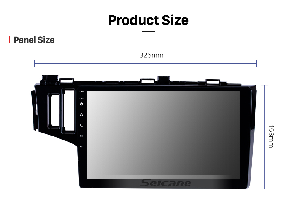 Seicane 10,1 pouces Android 8.1 Radio de navigation GPS pour 2013-2015 Honda Fit LHD avec HD écran tactile Bluetooth prend en charge Carplay TPMS Seicane 10,1 pouces Android 8.1 Radio de navigation GPS pour 2013-2015 Honda Fit LHD avec HD écran tactile Bluetooth prend en charge Carplay TPMS