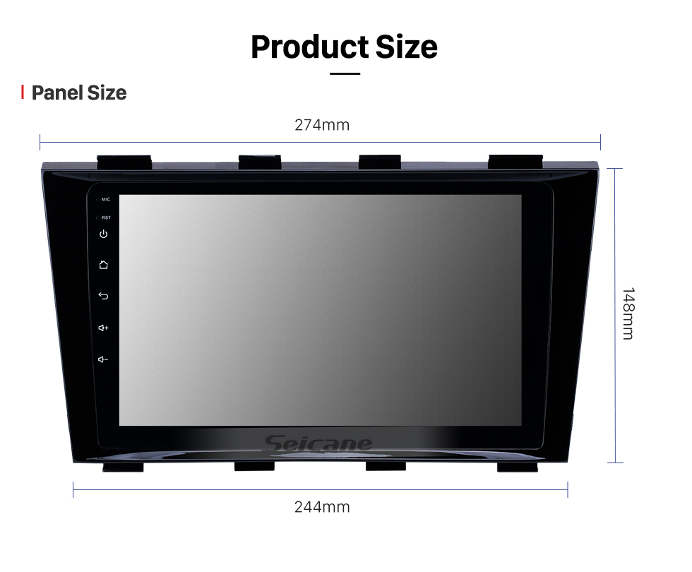 Seicane HD Touchscreen 9 polegada Android 8.1 GPS Rádio de Navegação para 2009-2015 Geely Emgrand EC8 com suporte a Bluetooth AUX Carplay TPMS Seicane HD Touchscreen 9 polegada Android 8.1 GPS Rádio de Navegação para 2009-2015 Geely Emgrand EC8 com suporte a Bluetooth AUX Carplay TPMS