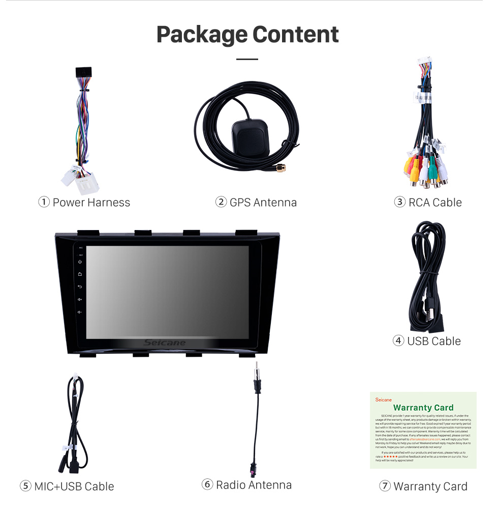 Seicane Android 9.0 Radio de navegación GPS de 9 pulgadas para 2009-2015 Geely Emgrand EC8 con pantalla táctil HD Carplay Bluetooth compatible con TV digital Seicane Android 9.0 Radio de navegación GPS de 9 pulgadas para 2009-2015 Geely Emgrand EC8 con pantalla táctil HD Carplay Bluetooth compatible con TV digital