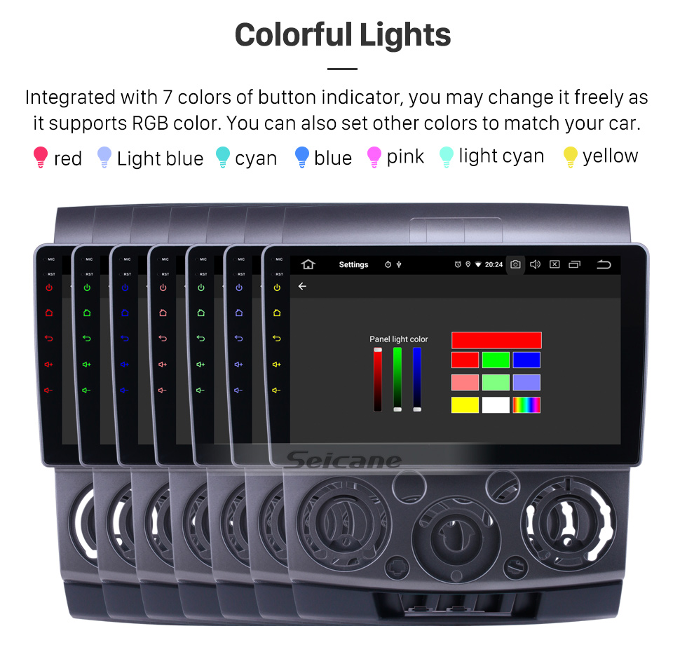 Seicane Android 9.0 Radio de navegación GPS de 9 pulgadas para Ford Everest / Ranger Mazda BT-50 2006-2010 con pantalla táctil HD Carplay Soporte Bluetooth Bluetooth TV digital Seicane Android 9.0 Radio de navegación GPS de 9 pulgadas para Ford Everest / Ranger Mazda BT-50 2006-2010 con pantalla táctil HD Carplay Soporte Bluetooth Bluetooth TV digital