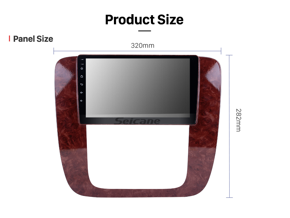 Seicane Android 8.1 9 pouces Radio de navigation GPS pour 2007-2012 GMC Yukon / Acadia / Tahoe Chevy Chevrolet Tahoe / Suburban Buick Enclave avec écran tactile HD Prise en charge Bluetooth OBD2 Carplay Seicane Android 8.1 9 pouces Radio de navigation GPS pour 2007-2012 GMC Yukon / Acadia / Tahoe Chevy Chevrolet Tahoe / Suburban Buick Enclave avec écran tactile HD Prise en charge Bluetooth OBD2 Carplay
