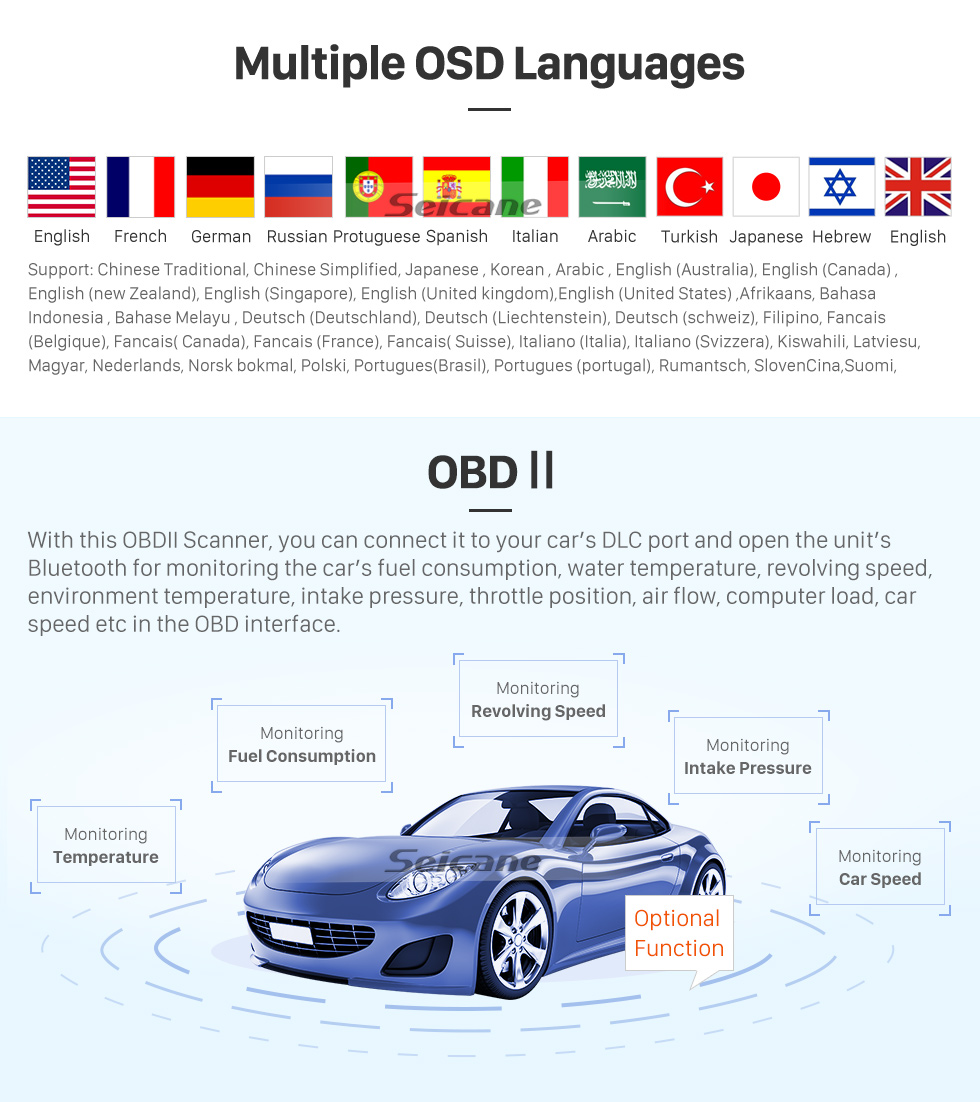 Seicane Android 8.1 9 pouces Radio de navigation GPS pour 2007-2012 GMC Yukon / Acadia / Tahoe Chevy Chevrolet Tahoe / Suburban Buick Enclave avec écran tactile HD Prise en charge Bluetooth OBD2 Carplay Seicane Android 8.1 9 pouces Radio de navigation GPS pour 2007-2012 GMC Yukon / Acadia / Tahoe Chevy Chevrolet Tahoe / Suburban Buick Enclave avec écran tactile HD Prise en charge Bluetooth OBD2 Carplay