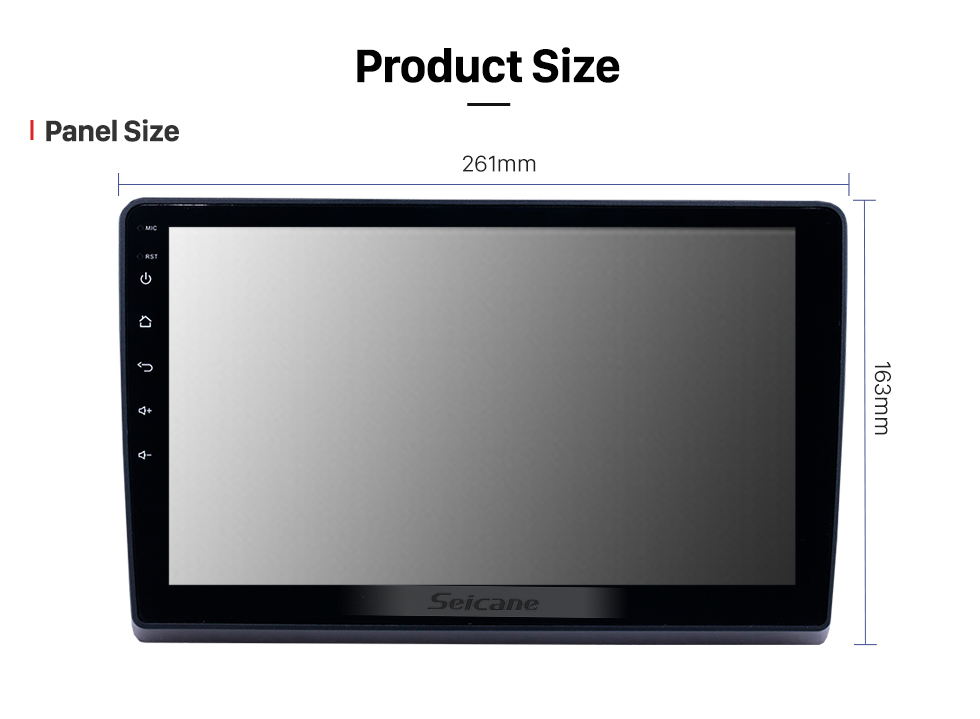 Seicane 10,1 pouces Android 8.1 Radio de navigation GPS pour 2009-2019 Ford New Transit avec support tactile HD Bluetooth prend en charge le contrôle de volant Carplay Seicane 10,1 pouces Android 8.1 Radio de navigation GPS pour 2009-2019 Ford New Transit avec support tactile HD Bluetooth prend en charge le contrôle de volant Carplay