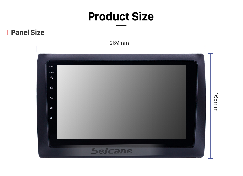 Seicane 2010 Fiat Stilo Android 8.1 Pantalla táctil HD 9 pulgadas AUX Bluetooth WIFI USB Navegación GPS Soporte de radio OBD2 SWC Carplay DVR Seicane 2010 Fiat Stilo Android 8.1 Pantalla táctil HD 9 pulgadas AUX Bluetooth WIFI USB Navegación GPS Soporte de radio OBD2 SWC Carplay DVR