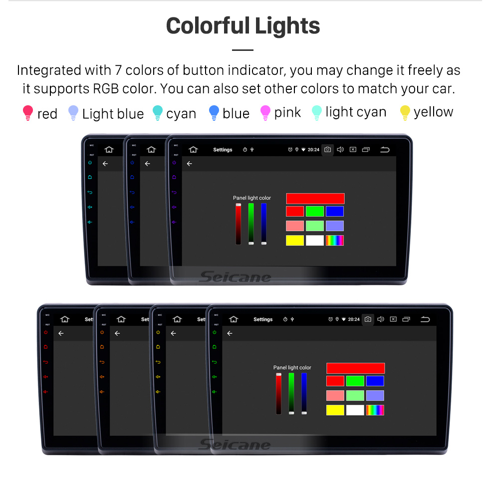 Seicane 10,1 pouces Android 9.0 Radio de navigation GPS pour 2009-2019 Ford New Transit Bluetooth HD écran tactile AUX Carplay support caméra de recul Seicane 10,1 pouces Android 9.0 Radio de navigation GPS pour 2009-2019 Ford New Transit Bluetooth HD écran tactile AUX Carplay support caméra de recul