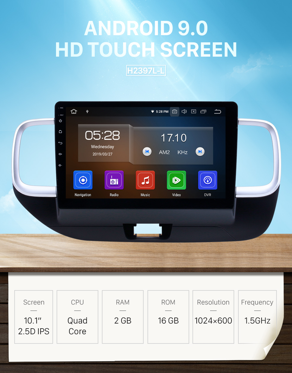 Seicane 10,1 pouces 2019 Hyundai Lieu RHD Android 9.0 Navigation par radio Radio Bluetooth HD Écran tactile Soutien Carplay Miroir Lien Seicane 10,1 pouces 2019 Hyundai Lieu RHD Android 9.0 Navigation par radio Radio Bluetooth HD Écran tactile Soutien Carplay Miroir Lien