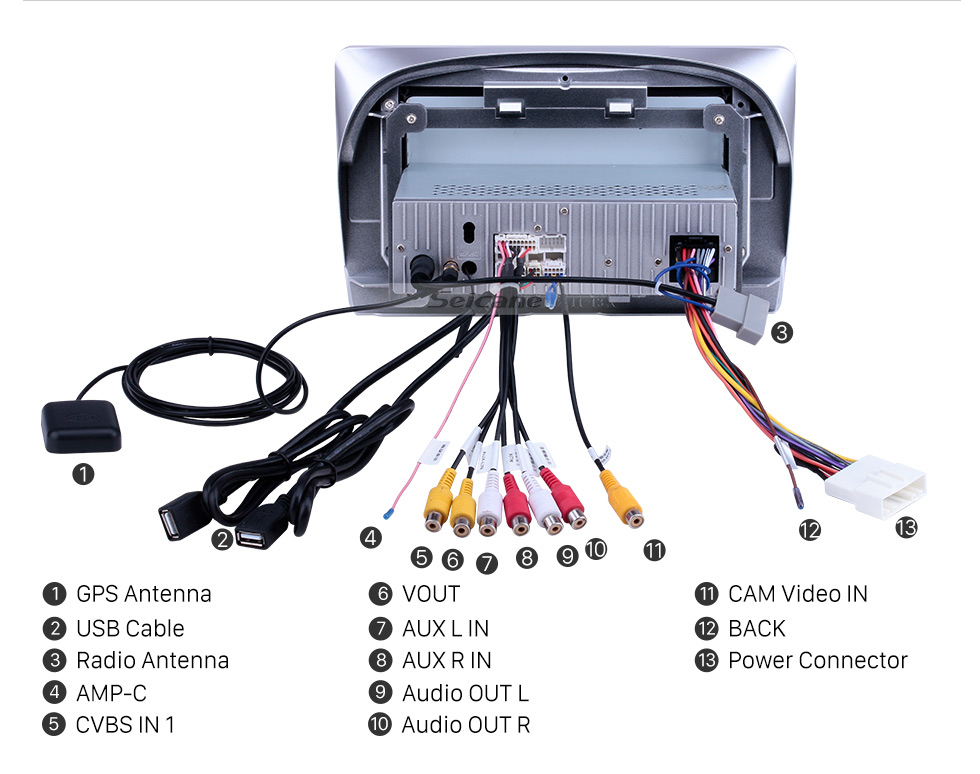Seicane 10,1 pouces Android 8.1 Radio de navigation GPS pour 2004-2013 Nissan Paladin Avec HD écran tactile Bluetooth support Carplay caméra arrière Seicane 10,1 pouces Android 8.1 Radio de navigation GPS pour 2004-2013 Nissan Paladin Avec HD écran tactile Bluetooth support Carplay caméra arrière