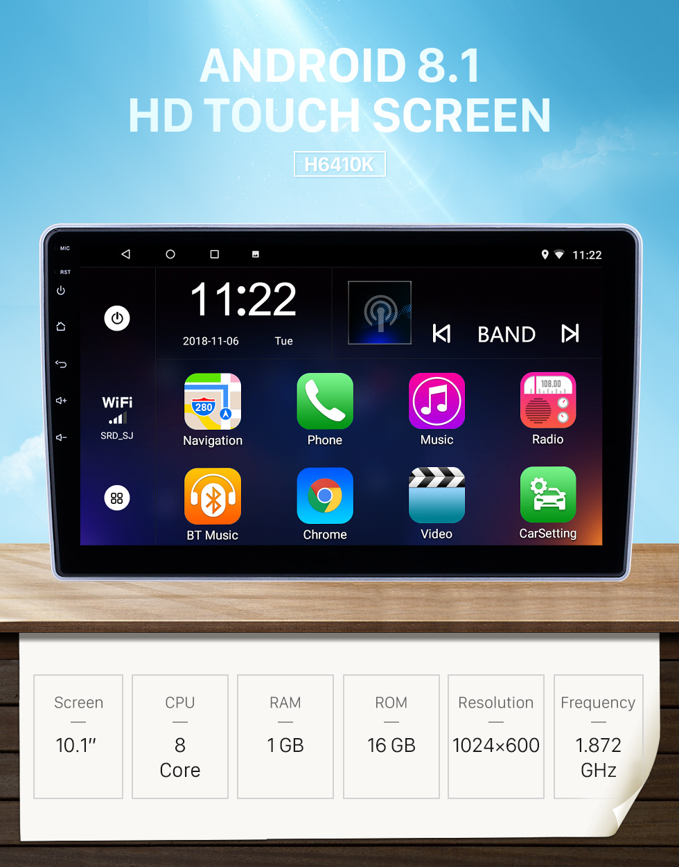 Seicane 10,1 pouces Android 8.1 Radio de navigation GPS pour 2004-2013 Nissan Paladin Avec HD écran tactile Bluetooth support Carplay caméra arrière Seicane 10,1 pouces Android 8.1 Radio de navigation GPS pour 2004-2013 Nissan Paladin Avec HD écran tactile Bluetooth support Carplay caméra arrière