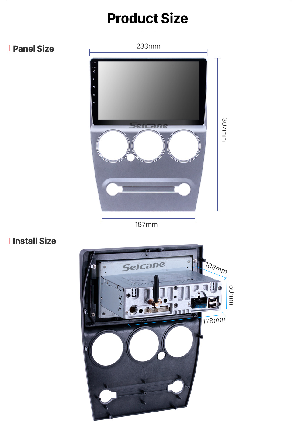 Seicane Android 9.0 9 Zoll GPS Navigationsradio für 2008-2013 Citroen Elysee mit HD Touchscreen Carplay Bluetooth Unterstützung Digital TV Seicane Android 9.0 9 Zoll GPS Navigationsradio für 2008-2013 Citroen Elysee mit HD Touchscreen Carplay Bluetooth Unterstützung Digital TV