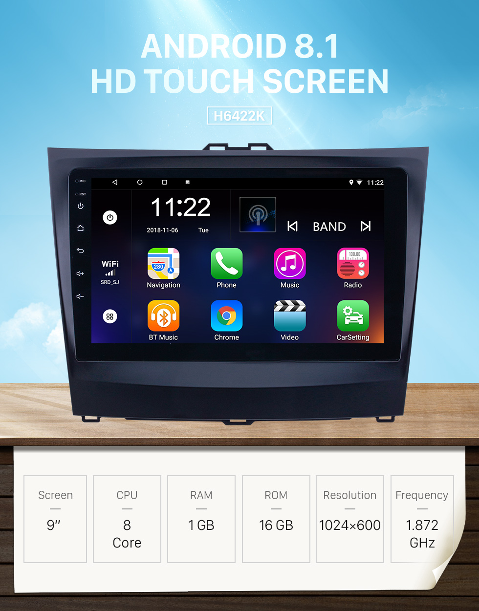 Seicane Android 8.1 9 polegadas HD Touchscreen GPS Rádio de Navegação para 2014-2015 BYD L3 com Bluetooth WIFI AUX suporte Carplay DVR OBD2 Seicane Android 8.1 9 polegadas HD Touchscreen GPS Rádio de Navegação para 2014-2015 BYD L3 com Bluetooth WIFI AUX suporte Carplay DVR OBD2