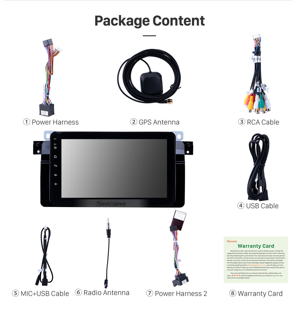 Seicane 8 inch Radio HD touchscreen Android 9.0 for 2001-2004 MG ZT GPS Navigation System with WIFI Bluetooth USB Mirror Link Rearview AUX Seicane 8 inch Radio HD touchscreen Android 9.0 for 2001-2004 MG ZT GPS Navigation System with WIFI Bluetooth USB Mirror Link Rearview AUX