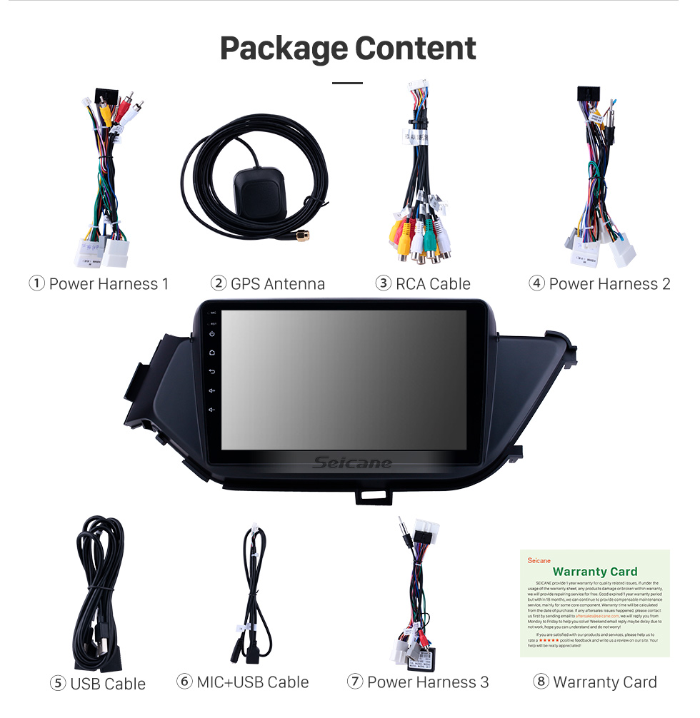 Seicane OEM 9 inch Android 9.0 for 2015-2018 Nissan Bluebird Bluetooth HD Touchscreen GPS Navigation Radio Carplay support 1080P Video TPMS Seicane OEM 9 inch Android 9.0 for 2015-2018 Nissan Bluebird Bluetooth HD Touchscreen GPS Navigation Radio Carplay support 1080P Video TPMS