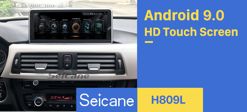 Seicane 10,25 polegadas Android 9.0 HD Touchscreen 2013-2016 BMW Série 3 F30 / F31 / F34 / F35 Reposição Rádio Cabeça Unidade Carro Sistema de navegação GPS estéreo Sistema de navegação GPS Bluetooth Suporte por telefone WIFI Câmera de retrovisor de controle de v Seicane 10,25 polegadas Android 9.0 HD Touchscreen 2013-2016 BMW Série 3 F30 / F31 / F34 / F35 Reposição Rádio Cabeça Unidade Carro Sistema de navegação GPS estéreo Sistema de navegação GPS Bluetooth Suporte por telefone WIFI Câmera de retrovisor de controle de v