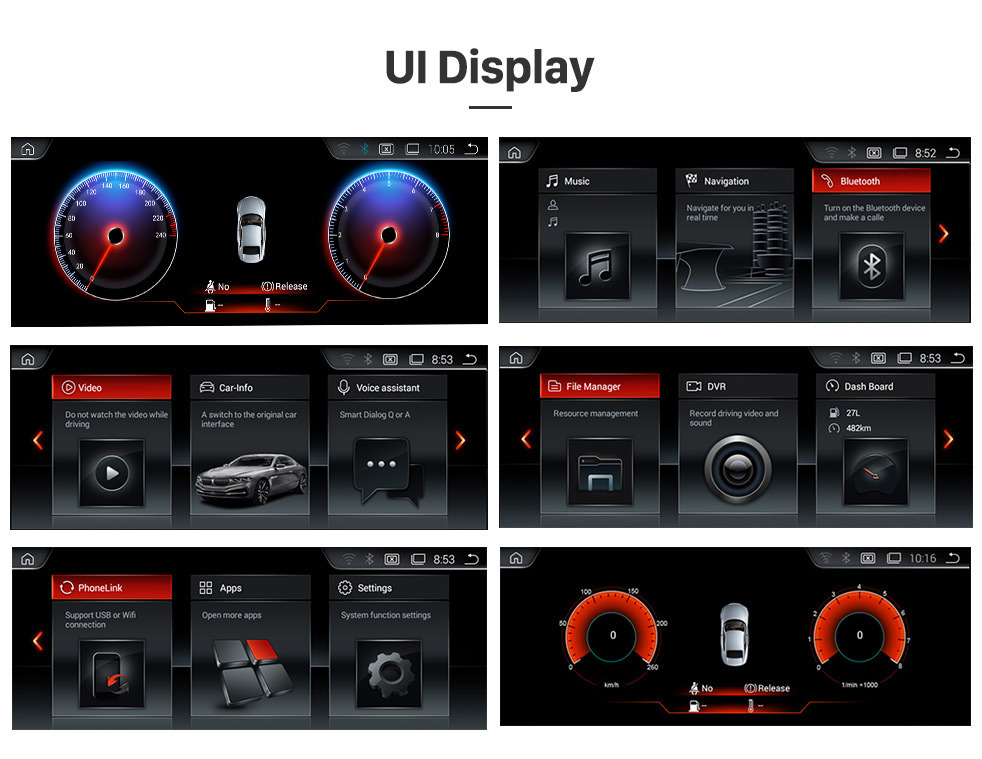 Seicane 10,25 polegadas Android 9.0 HD Touchscreen 2013-2016 BMW Série 3 F30 / F31 / F34 / F35 Reposição Rádio Cabeça Unidade Carro Sistema de navegação GPS estéreo Sistema de navegação GPS Bluetooth Suporte por telefone WIFI Câmera de retrovisor de controle de v Seicane 10,25 polegadas Android 9.0 HD Touchscreen 2013-2016 BMW Série 3 F30 / F31 / F34 / F35 Reposição Rádio Cabeça Unidade Carro Sistema de navegação GPS estéreo Sistema de navegação GPS Bluetooth Suporte por telefone WIFI Câmera de retrovisor de controle de v