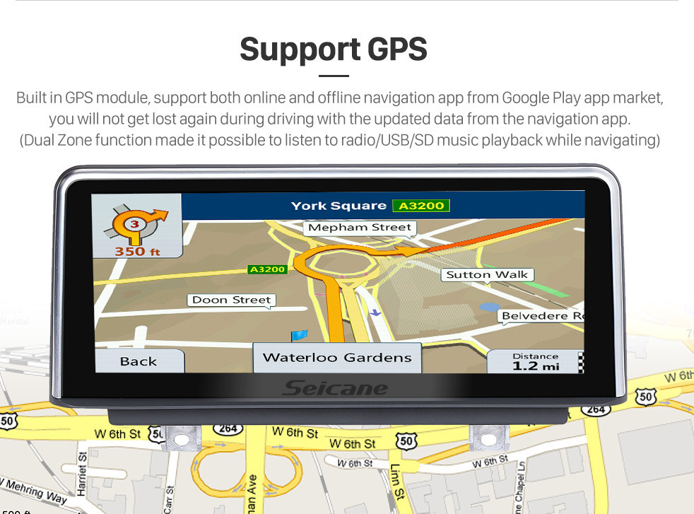 Seicane 10,25 polegadas Android 9.0 HD Touchscreen 2013-2016 BMW Série 3 F30 / F31 / F34 / F35 Reposição Rádio Cabeça Unidade Carro Sistema de navegação GPS estéreo Sistema de navegação GPS Bluetooth Suporte por telefone WIFI Câmera de retrovisor de controle de v Seicane 10,25 polegadas Android 9.0 HD Touchscreen 2013-2016 BMW Série 3 F30 / F31 / F34 / F35 Reposição Rádio Cabeça Unidade Carro Sistema de navegação GPS estéreo Sistema de navegação GPS Bluetooth Suporte por telefone WIFI Câmera de retrovisor de controle de v
