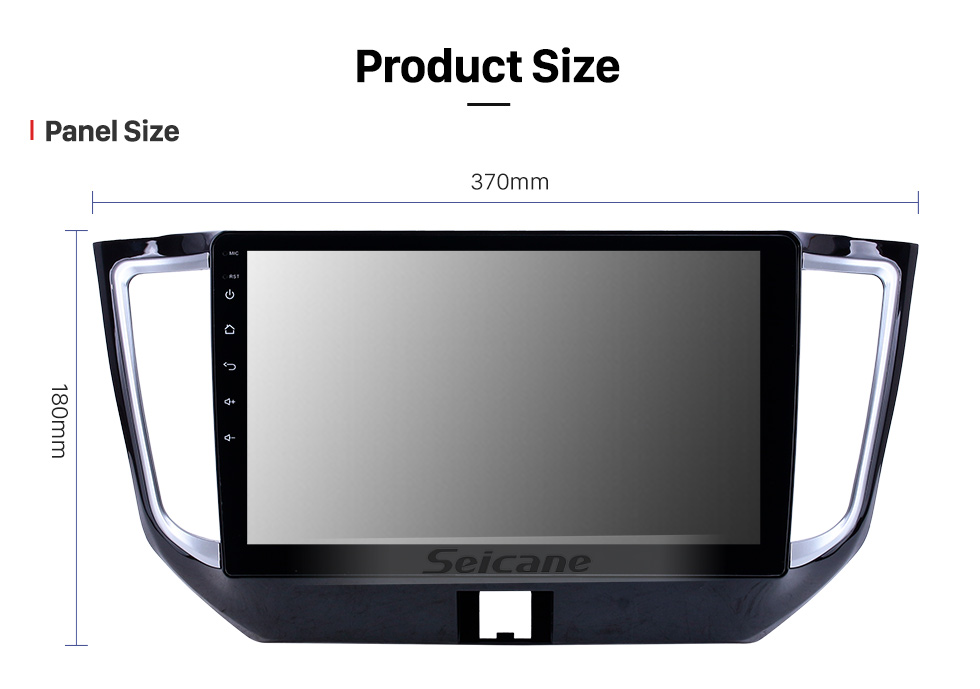 Seicane 10,1 pouces Android 8.1 Radio de navigation GPS pour 2015-2017 Venucia T70 Avec écran tactile AUX support Bluetooth Carplay OBD2 Seicane 10,1 pouces Android 8.1 Radio de navigation GPS pour 2015-2017 Venucia T70 Avec écran tactile AUX support Bluetooth Carplay OBD2