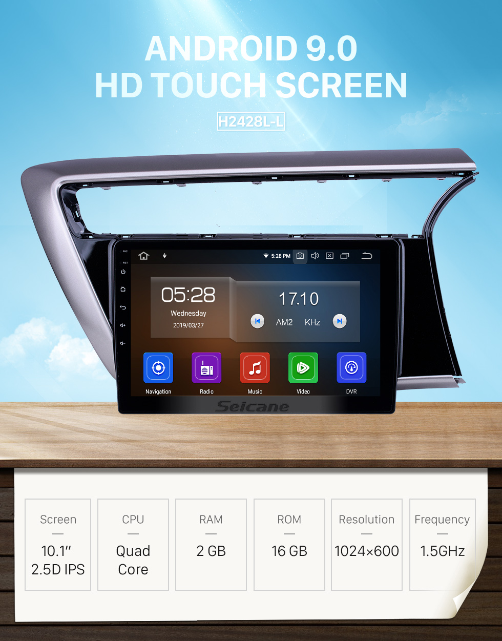 Seicane 10.1 inch 2018 Proton Myvi Android 9.0 GPS Navigation Radio Bluetooth HD Touchscreen WIFI USB Carplay support Mirror Link Seicane 10.1 inch 2018 Proton Myvi Android 9.0 GPS Navigation Radio Bluetooth HD Touchscreen WIFI USB Carplay support Mirror Link
