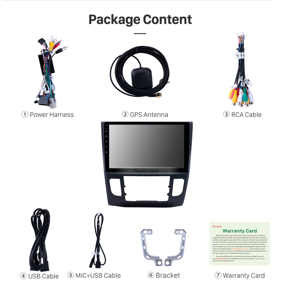Seicane 10,1 Zoll Android 9.0 GPS Navigationsradio für Honda Crider 2013-2019 Auto A / C mit HD Touchscreen Carplay Bluetooth Unterstützung OBD2 Seicane 10,1 Zoll Android 9.0 GPS Navigationsradio für Honda Crider 2013-2019 Auto A / C mit HD Touchscreen Carplay Bluetooth Unterstützung OBD2