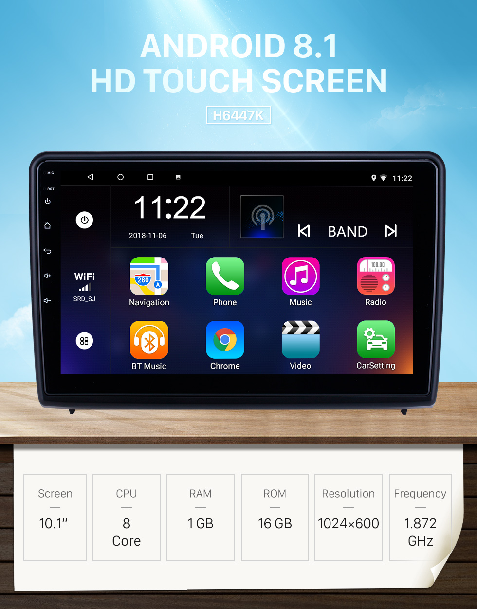 Seicane 10.1 inch GPS Navigation Radio Android 8.1 for 2018-2019 Ford Ecosport With HD Touchscreen Bluetooth support Carplay Backup camera Seicane 10.1 inch GPS Navigation Radio Android 8.1 for 2018-2019 Ford Ecosport With HD Touchscreen Bluetooth support Carplay Backup camera
