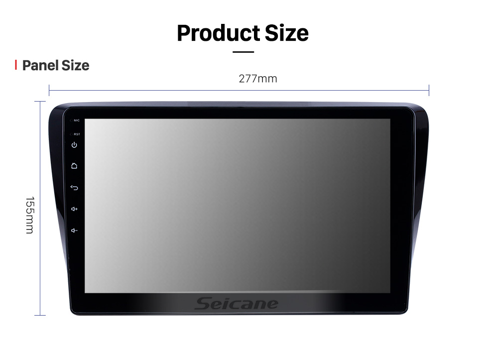 Seicane 10,1 pouces GPS Navigation Radio Android 8.1 pour 2017-2019 Venucia M50V Avec HD écran tactile Bluetooth support Carplay Caméra de recul Seicane 10,1 pouces GPS Navigation Radio Android 8.1 pour 2017-2019 Venucia M50V Avec HD écran tactile Bluetooth support Carplay Caméra de recul