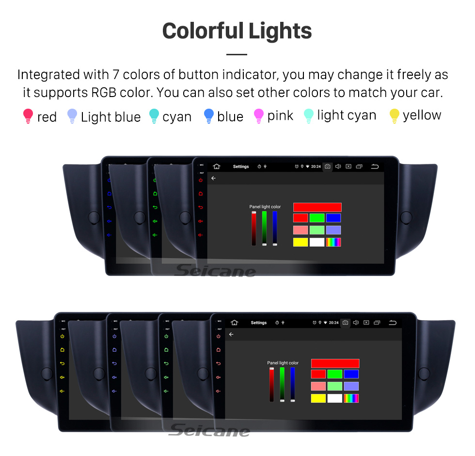 Seicane Écran tactile HD 2010-2015 MG6 / 2008-2014 Roewe 500 Android 9.0 Radio de navigation GPS 9 pouces Bluetooth AUX Support de Carplay Caméra arrière Seicane Écran tactile HD 2010-2015 MG6 / 2008-2014 Roewe 500 Android 9.0 Radio de navigation GPS 9 pouces Bluetooth AUX Support de Carplay Caméra arrière