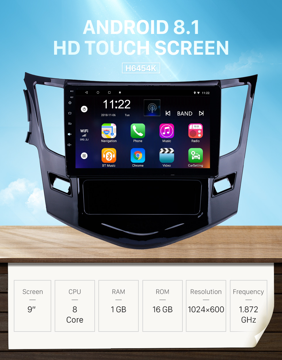 Seicane Écran tactile HD 9 pouces Android 8.1 Radio de navigation GPS pour 2012-2016 BYD Surui avec prise en charge de Bluetooth AUX WIFI Carplay TPMS DAB + Seicane Écran tactile HD 9 pouces Android 8.1 Radio de navigation GPS pour 2012-2016 BYD Surui avec prise en charge de Bluetooth AUX WIFI Carplay TPMS DAB +