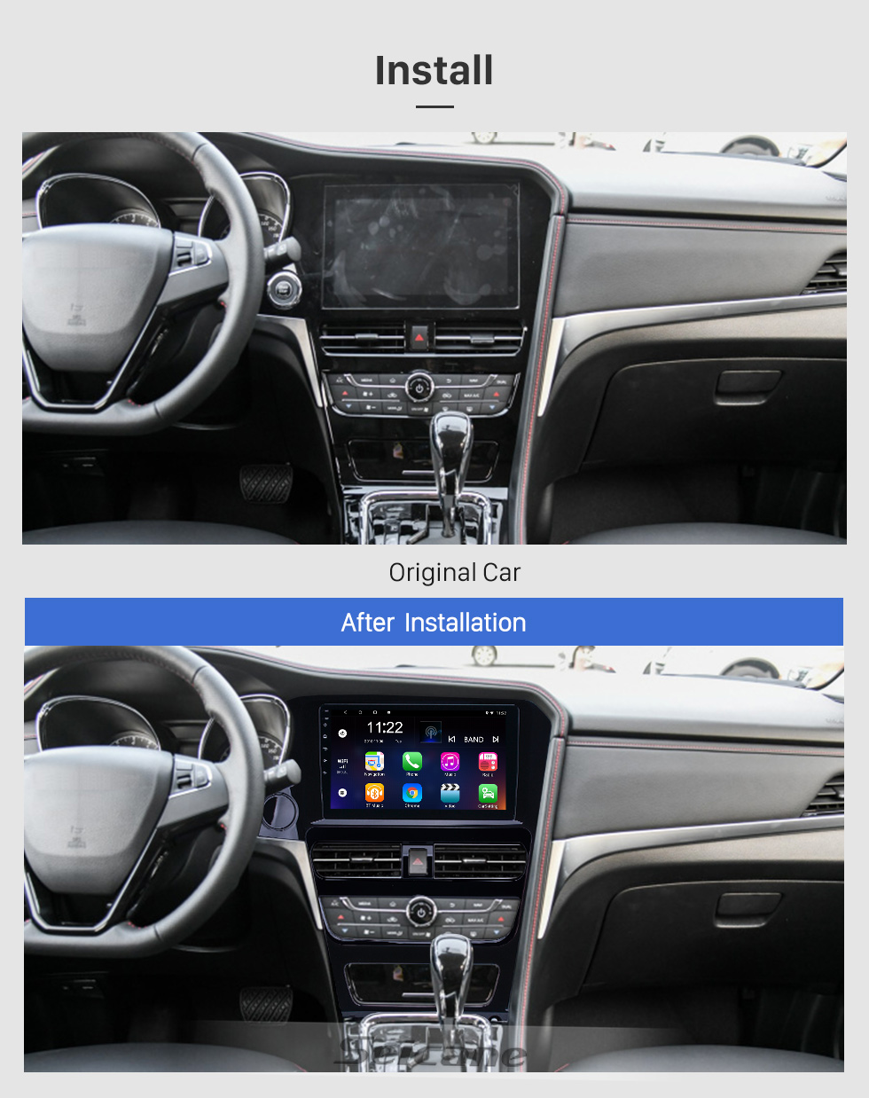 Seicane 10.1 polegadas GPS Navigation Radio Android 8.1 for 2018-2019 Venucia T70 Versão alta Com HD Touchscreen Suporte Bluetooth Carplay DAB + Seicane 10.1 polegadas GPS Navigation Radio Android 8.1 for 2018-2019 Venucia T70 Versão alta Com HD Touchscreen Suporte Bluetooth Carplay DAB +
