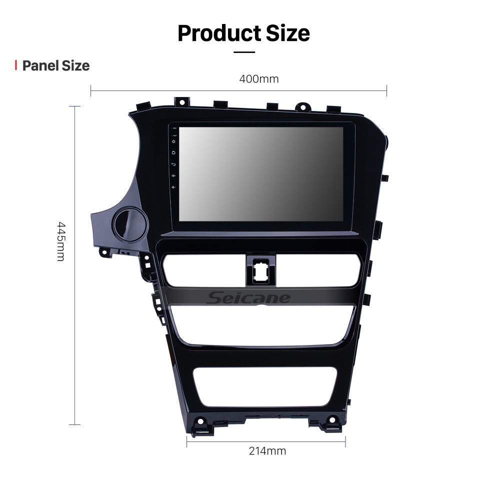 Seicane Écran tactile HD 2018-2019 Venucia T70 Version faible Android 9.0 10,1 pouces Navigation GPS Radio AUX Assistance Carplay Caméra arrière Seicane Écran tactile HD 2018-2019 Venucia T70 Version faible Android 9.0 10,1 pouces Navigation GPS Radio AUX Assistance Carplay Caméra arrière