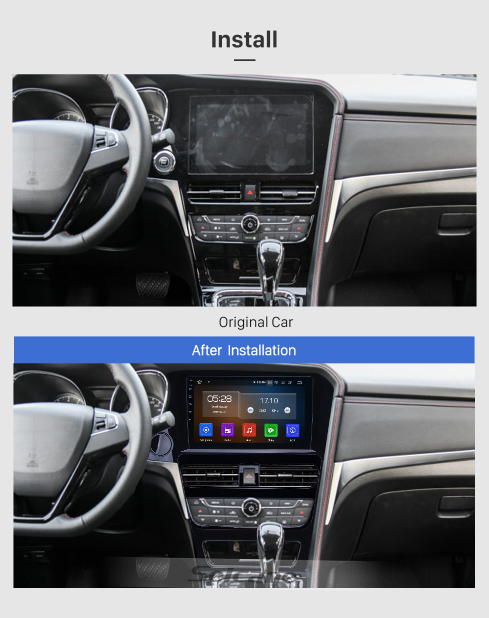 Seicane 2018-2019 Venucia T70 Высокая версия Android 9.0 10.1-дюймовый GPS-навигация Радио Bluetooth HD Сенсорный экран Поддержка Carplay DVR SWC Seicane 2018-2019 Venucia T70 Высокая версия Android 9.0 10.1-дюймовый GPS-навигация Радио Bluetooth HD Сенсорный экран Поддержка Carplay DVR SWC