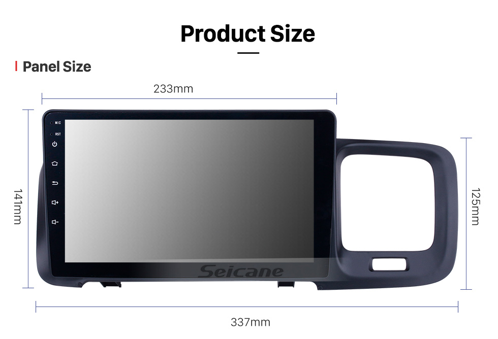 Seicane HD Touchscreen 9 polegadas Android 8.1 Rádio Navegação GPS para Volvo S60 com Bluetooth AUX WIFI suporte Carplay TPMS DAB + OBD2 Seicane HD Touchscreen 9 polegadas Android 8.1 Rádio Navegação GPS para Volvo S60 com Bluetooth AUX WIFI suporte Carplay TPMS DAB + OBD2