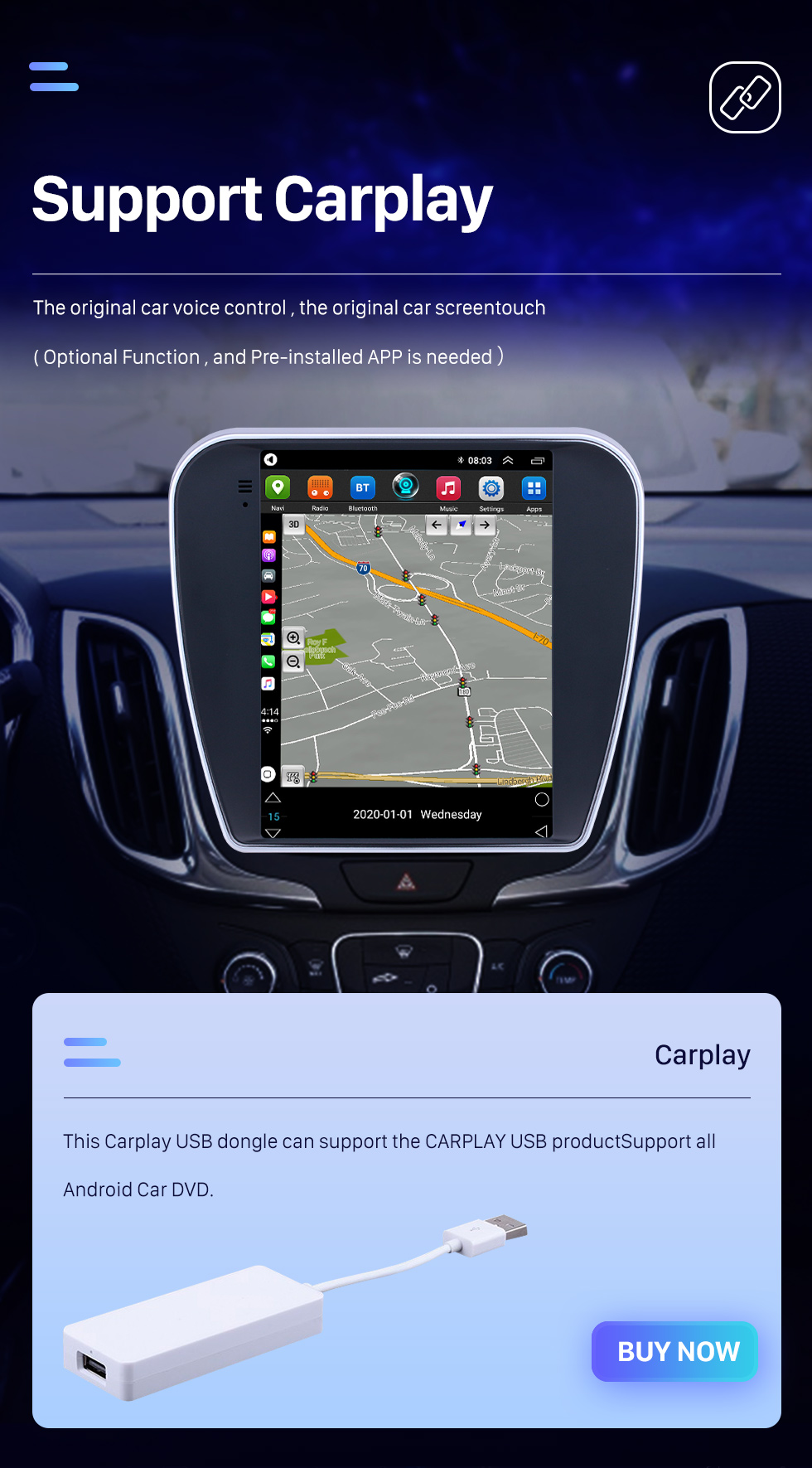 Seicane Android 9.1 9.7 Zoll GPS Navigationsradio für 2017 Chevy Chevrolet Equinox mit HD Touchscreen Bluetooth Unterstützung Carplay DVR OBD2 Seicane Android 9.1 9.7 Zoll GPS Navigationsradio für 2017 Chevy Chevrolet Equinox mit HD Touchscreen Bluetooth Unterstützung Carplay DVR OBD2